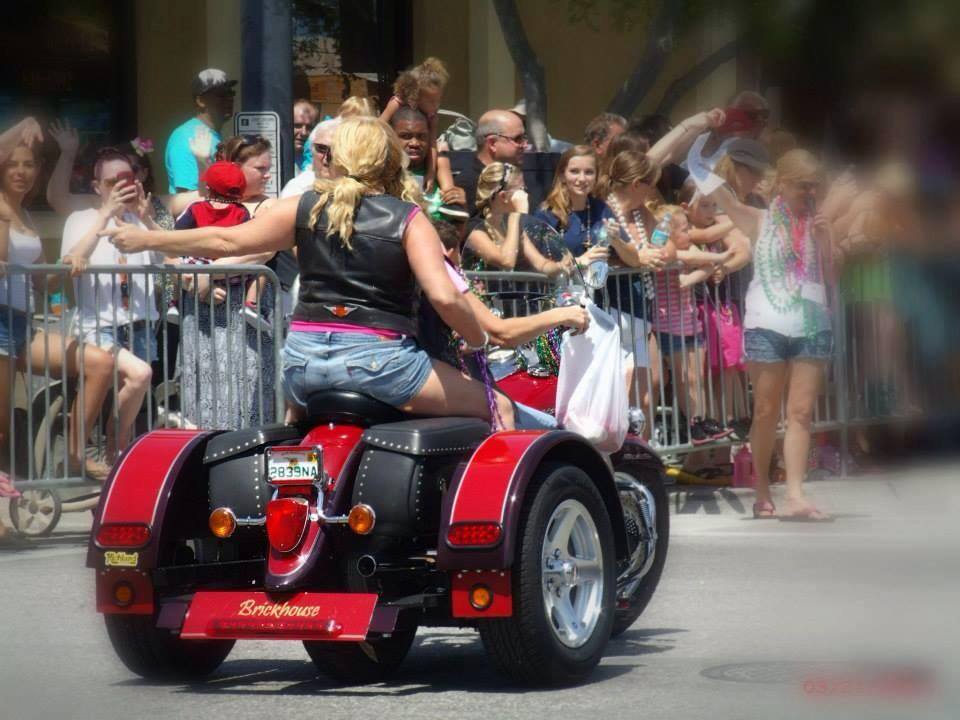 Who needs testimonials when you have pics like this! Richland roadster in a daytona bike week parade