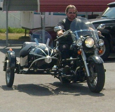 Our founding father johnny ray loves sidecars